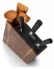 CONTINENTA Messerblock schräg, Walnuss 31x8x26 cm 4251 Anteprima dell’immagine prodotto 5
