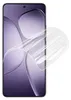 A hydrogel screen protector is shown being applied to a smartphone. Produktbild-Vorschau