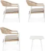 4er Set Sitzgruppe Jandia 138 x 69 x 75 cm Aluminium Produktbild-Vorschau 5