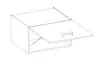 Vigo Aufsatzschrank Hochschrank 80 cm Eiche Lancelot Weiß Produktbild-Vorschau 3