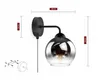 Luxolar Wandlampe mit Schalter Glasschirm Produktbild-Vorschau 4