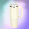 Termohrnek s brčkem a uchem, termoska, 1200ml, krémová Náhled obrázku produktu 10
