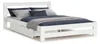 Homestyle4u Doppelbett Holzbett 140x200 Weiß Kiefer Bett Produktbild-Vorschau 8