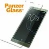 A screen protector is shown on a Sony Xperia XZ2 smartphone. Produktbild-Vorschau