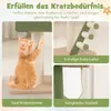 A collage of images showcasing different features of a cat tree, with text overlays describing the features. Anteprima dell’immagine prodotto