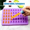 Silicone Gummibärchen Formen Set - 4 Förmchen + 2 Pipetten Produktbild-Vorschau 11