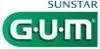 The image shows the GUM logo with the SUNSTAR brand name above it, against a green background. Voir les images du produit