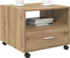 vidaXL Stolik kawowy Artisan dąb 55 x 55 x 45 cm materiał Podgląd zdjęcia produktu 3