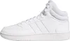 adidas Hoops 3.0 Mid Stiefel Weiß Produktbild-Vorschau 3