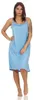 Damen Nachthemd Sleepshirt Nachtwäsche Sommer ohne Ärmel; Produktbild-Vorschau 1
