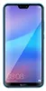 A smartphone with a wallpaper displaying a gradient of blue and purple. Produktbild-Vorschau