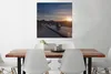 MuchoWow® Poster Motorrad - Straße - Sonnenuntergang 75x75 Produktbild-Vorschau 2