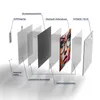 DEQOART Glasbild Echtglas 30x30 cm 'Farbenspiel des Blicks' Produktbild-Vorschau 7