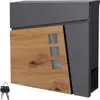ML-Design Briefkasten mit Zeitungsfach, 37x37x11 cm, Produktbild-Vorschau 1