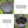 ASH® - Sonnenuntergang - Gartenkamin mit BBQ Produktbild-Vorschau 5
