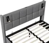 CDGlobal Polsterbett 140x200cm, Boxspringbett mit Produktbild-Vorschau 8