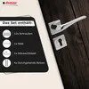 DOMINO Türgriff Drückergarnitur PZ - Profilzylinder Set | Produktbild-Vorschau 5