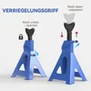 HOMCOM Unterstellbock 3 Tonnen Traglast 2 Stück Stützbock Produktbild-Vorschau 5