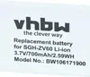 vhbw Akku kompatibel mit Samsung GT-C3060, GT-C3222, Produktbild-Vorschau 5