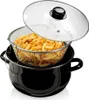 NAVA Marmite en émail avec tamis pour friture - 4l Voir les images du produit 2