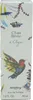 A product box for a perfume with artistic illustrations of plants and a hummingbird. Anteprima dell’immagine prodotto