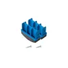 STABILO Bouchons de pied (paire) 77x25 mm, bleu, 211019 Voir les images du produit 3