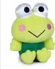 A plush toy frog sitting on a white background. Náhled obrázku produktu