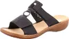 Rieker Damen Pantolette mit Klettverschluss und T-Riemen Produktbild-Vorschau 48