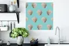 MuchoWow® Poster Muscheln - Muster - Grün - Meer 50x50 cm - Produktbild-Vorschau 3
