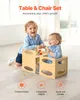 SucceBuy Montessori sada stolu a židle na odstavení, dětský Náhled obrázku produktu 2