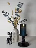 Anna's Collection Stumpfe Kerze - LED - metallisch blau - Produktbild-Vorschau 9