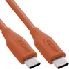 InLine USB 2.0 Kabel, USB-C Schnellladekabel 100W, Papaya / Produktbild-Vorschau 1