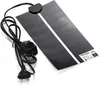 A black heating mat with a white stripe and a power cord with a plug and switch. Anteprima dell’immagine prodotto