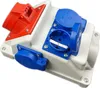 RoadEu Kombi Wandsteckdose, 16A Steckdose 5P, 3x 230V Produktbild-Vorschau 5