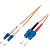 Equip LWL Patchkabel LC->LC 10.00m Multimode Duplex OM2 Produktbild-Vorschau 2