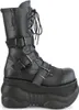 BOXER-230 Uni Boots von DemoniaCult, Schwarz EU 44, US 12 Produktbild-Vorschau 5