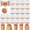 16 x Stuhlbeinkappen Silikon Stuhlbein Fußboden Schutz Produktbild-Vorschau 4