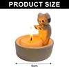 Katzen-Kerzenhalter, Katzen-Kerzenhalter mit wärmenden Produktbild-Vorschau 4