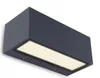 Lutec LED Außenwandleuchte Gemini anthrazit Up- & Downlight Produktbild-Vorschau 2