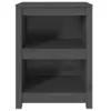 The Living Store Bücherregal Grau 50x35x68 cm Massivholz Produktbild-Vorschau 6
