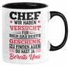 Chef Geschenk Lustig Tasse für Chef vom Team Wir Haben Produktbild-Vorschau 1