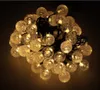 A cluster of solar garden light spheres with warm white LEDs. Náhľad obrázku produktu