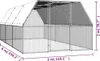 vidaXL Gabbia per polli da esterno 3x6x2 m Acciaio zincato Anteprima dell’immagine prodotto 6