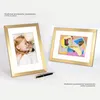 FRAMAI® Bilderrahmen 21x29,7 cm in Gold – mit Passepartout Produktbild-Vorschau 4