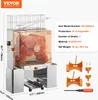 A commercial orange juicer with dimensions and specifications displayed. Produktbild-Vorschau