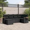 The Living Store 6-tlg. Garten-Sofagarnitur mit Kissen Produktbild-Vorschau 2