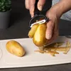 com-four® 3x Sparschäler mit Keramikklinge für Obst und Produktbild-Vorschau 2
