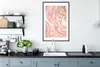 MuchoWow® Gerahmtes Poster Marmor - Pastell - Rosa - Blau - Produktbild-Vorschau 4