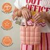 Blumenvasen Set Handtasche aus Keramik, Dekovasen in Gelb & Produktbild-Vorschau 4