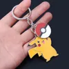 Pokémon Pikachu Schlüsselanhänger mit Pokéball – Metall und Produktbild-Vorschau 3